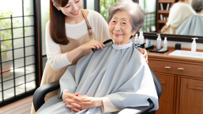 散髪がしたい高齢の親にとるべき行動。高齢者の美容院に行きたいという要望にどのように応えるかを解説